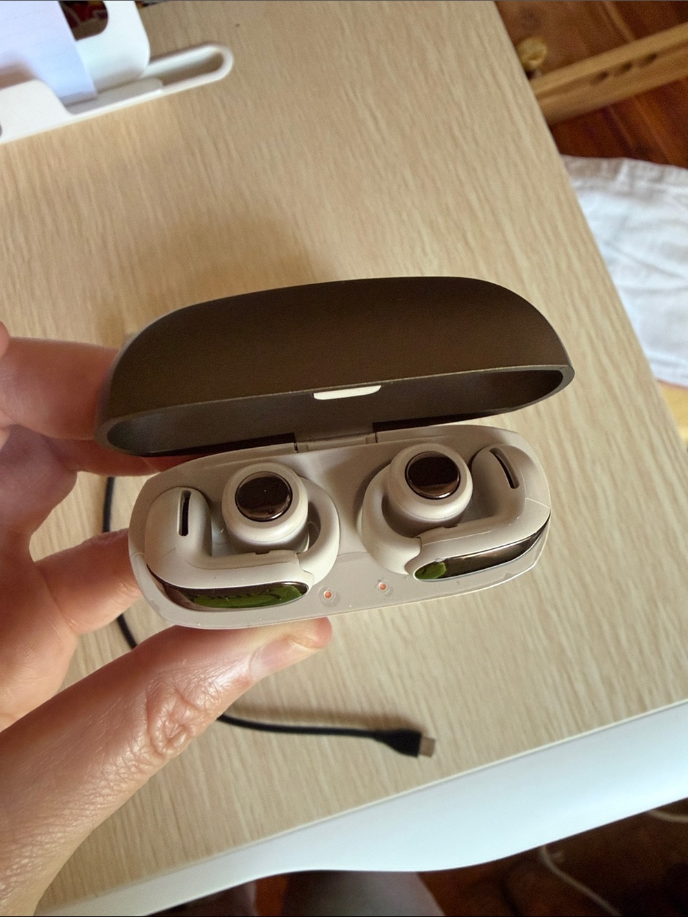 Bose Ultra Open Earbuds - Driftwood Sand - Picture 8 of 11